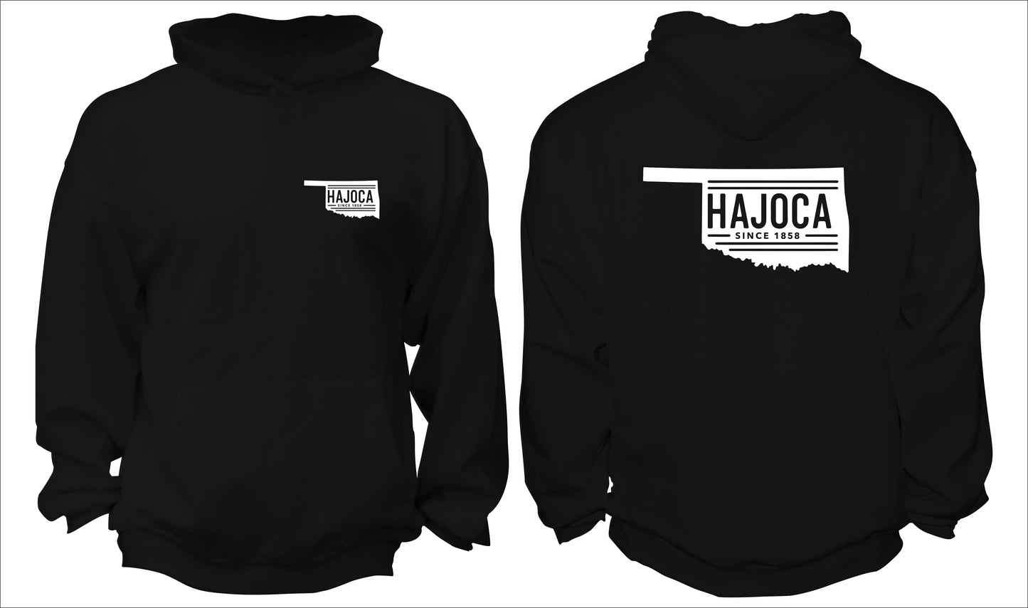 Hajoca Hoodie (Black/White)